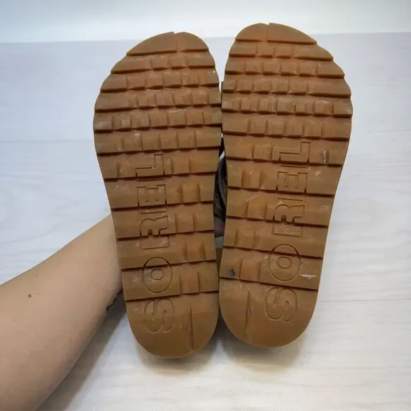 Sorel Roaming Criss Cross Sandal Women 7.5 US Brown NL3909-224 - Picture 7 of 9